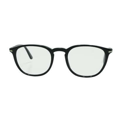 Black 3143-V Round Prescription Eyewear