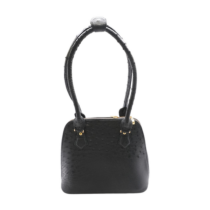 Ostrich Leather Knysna Midi Hepburn Bag