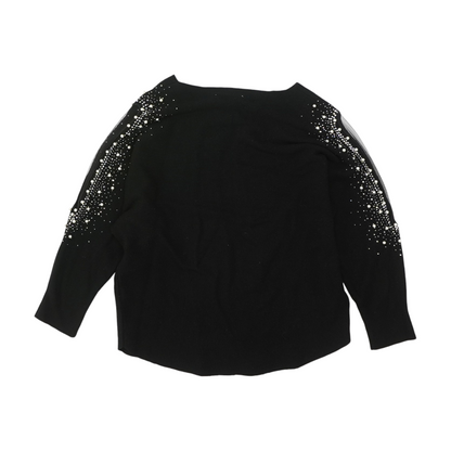 Black Pullover Sweater