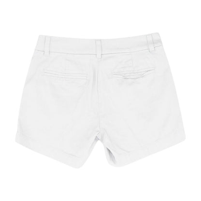 Gray Solid Chino Shorts