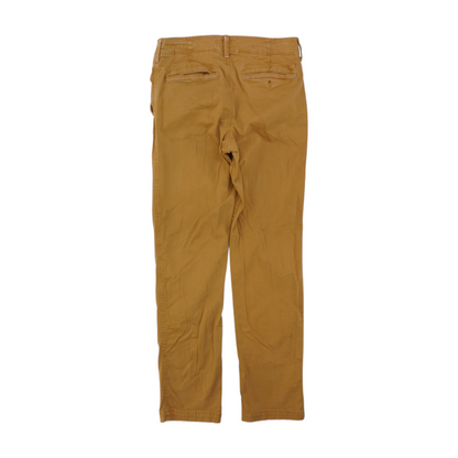 Brown Straight Pants