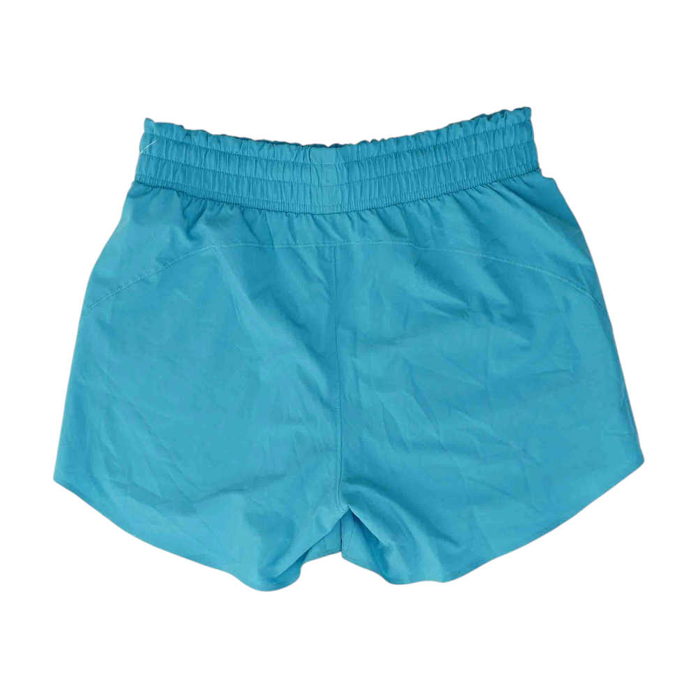 Blue Solid Active Shorts