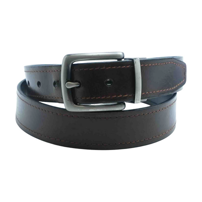 Brown Reversible Leather Belt