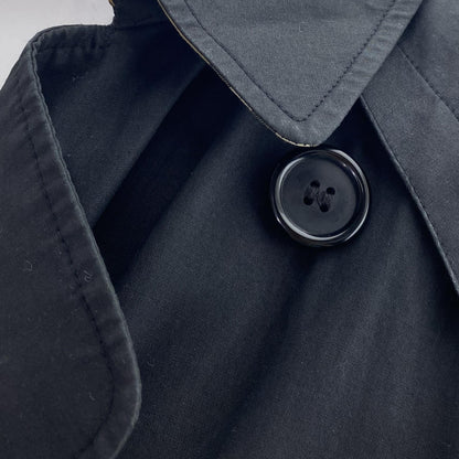 Vintage Black Burberrys Trench Coat