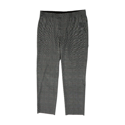 Gray Plaid Classic Pants