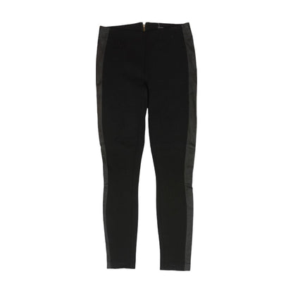Black Solid Dress Pants