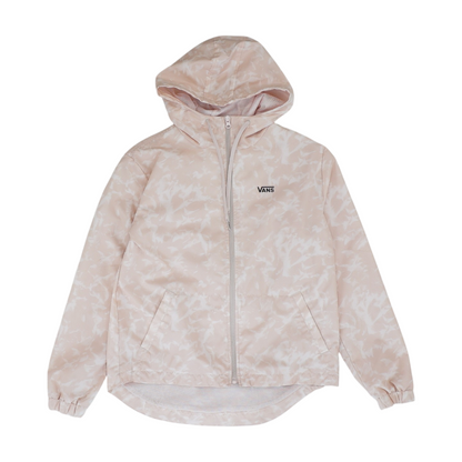 Peach Solid Rain Jacket