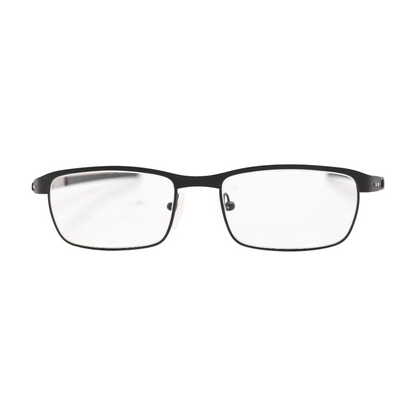 Black Tincup Rectangle Prescription Eyewear