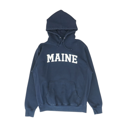 Navy Solid Hoodie Pullover