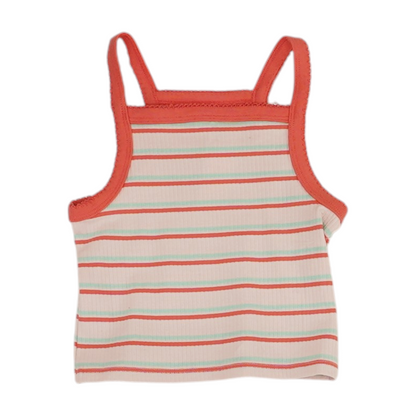 Pink Striped Blouse