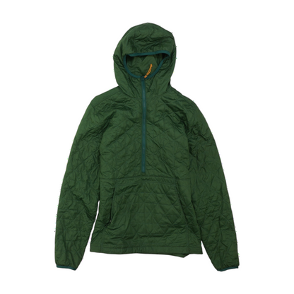Green Solid 1/4 Zip Pullover