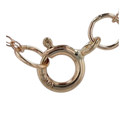 10K Yellow Gold Pendant Necklace