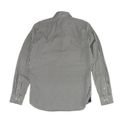 Black Check Long Sleeve Button Down
