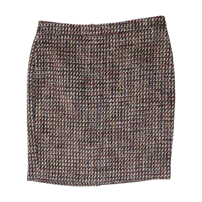 Multi Abstract Mini Skirt
