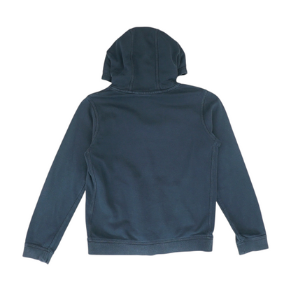 Black Solid Hoodie Pullover