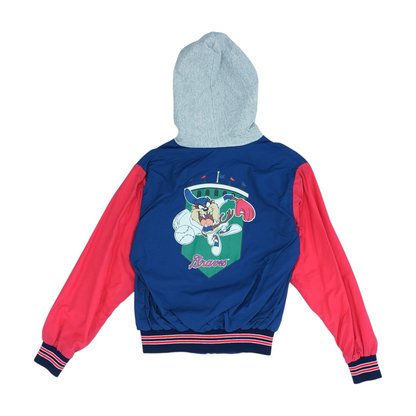 Vintage Navy Color Block Jacket