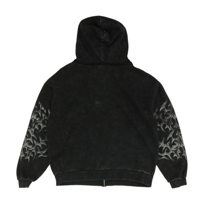 Black Graphic Jacket