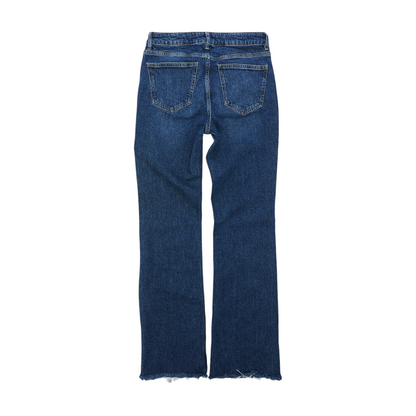 Blue Bootcut Jeans