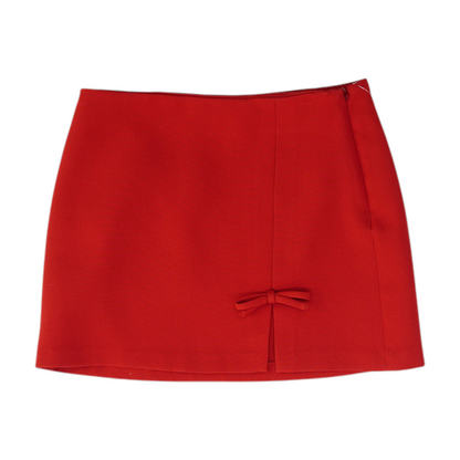Red Mini Skirt