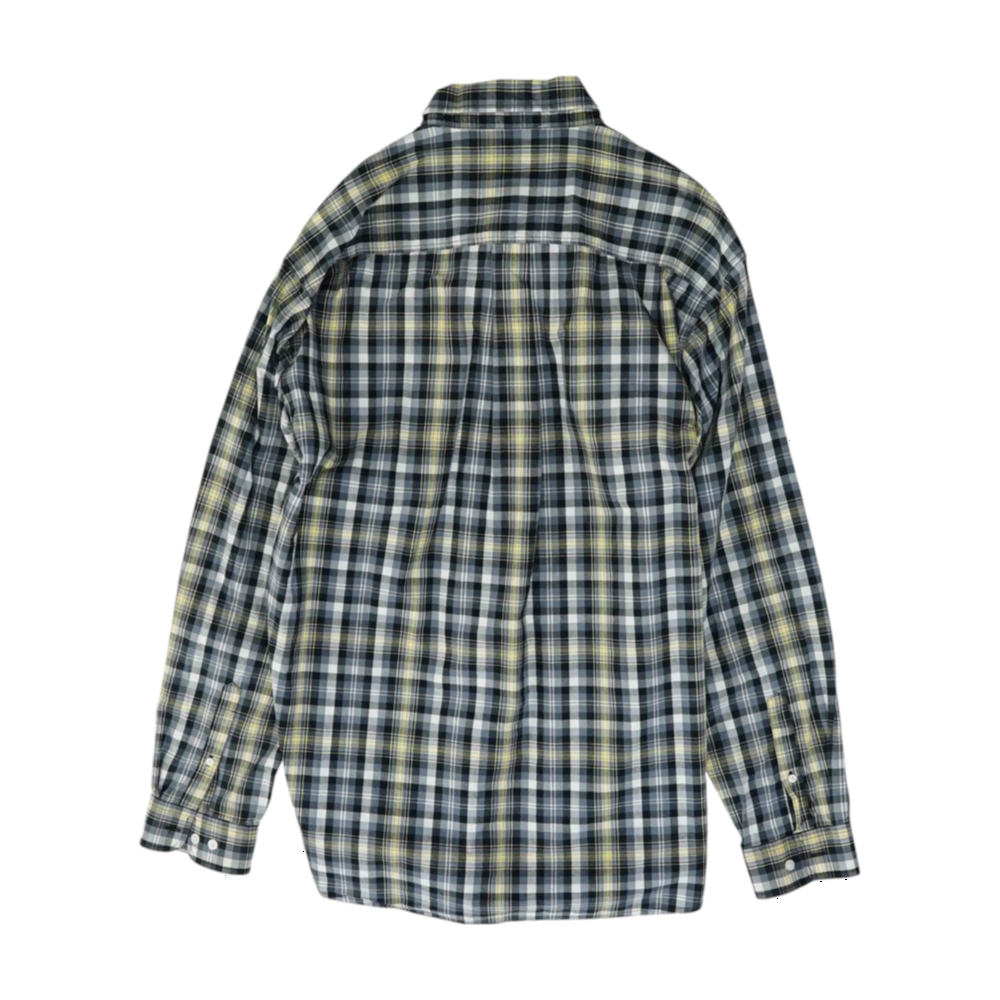 Multi Plaid Long Sleeve Button Down