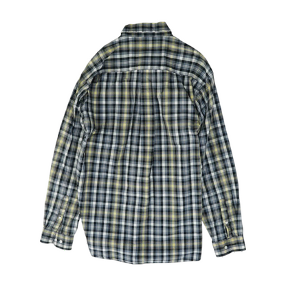 Multi Plaid Long Sleeve Button Down