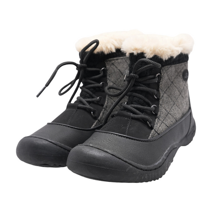 Gray Ankle Boots