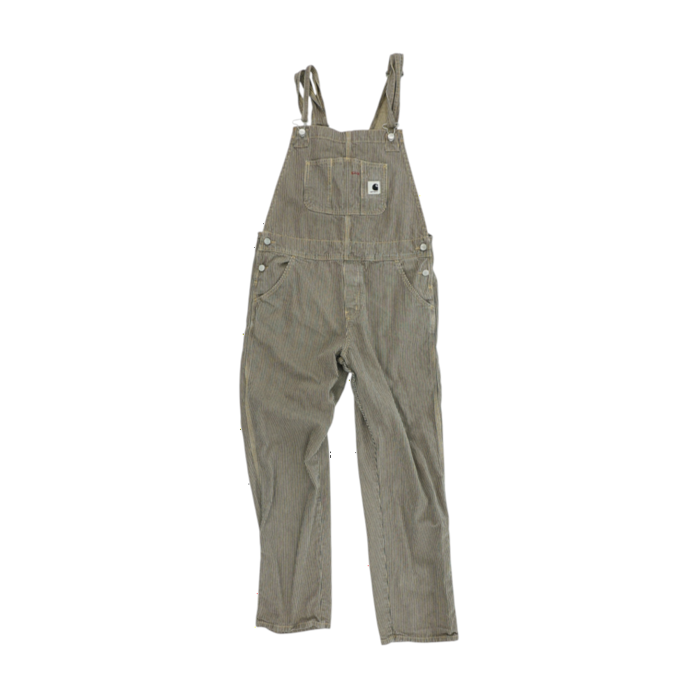 Brown Striped Pants