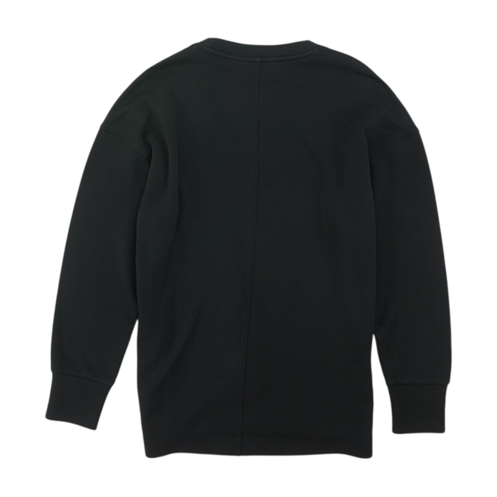 Spanx Black Solid Sweatshirt Pullover – Image 2