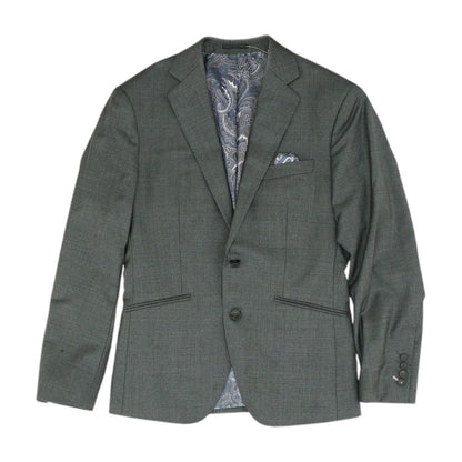 Gray Solid Sport Coat