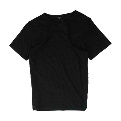 Theory Black Solid Active T-Shirt – Image 1