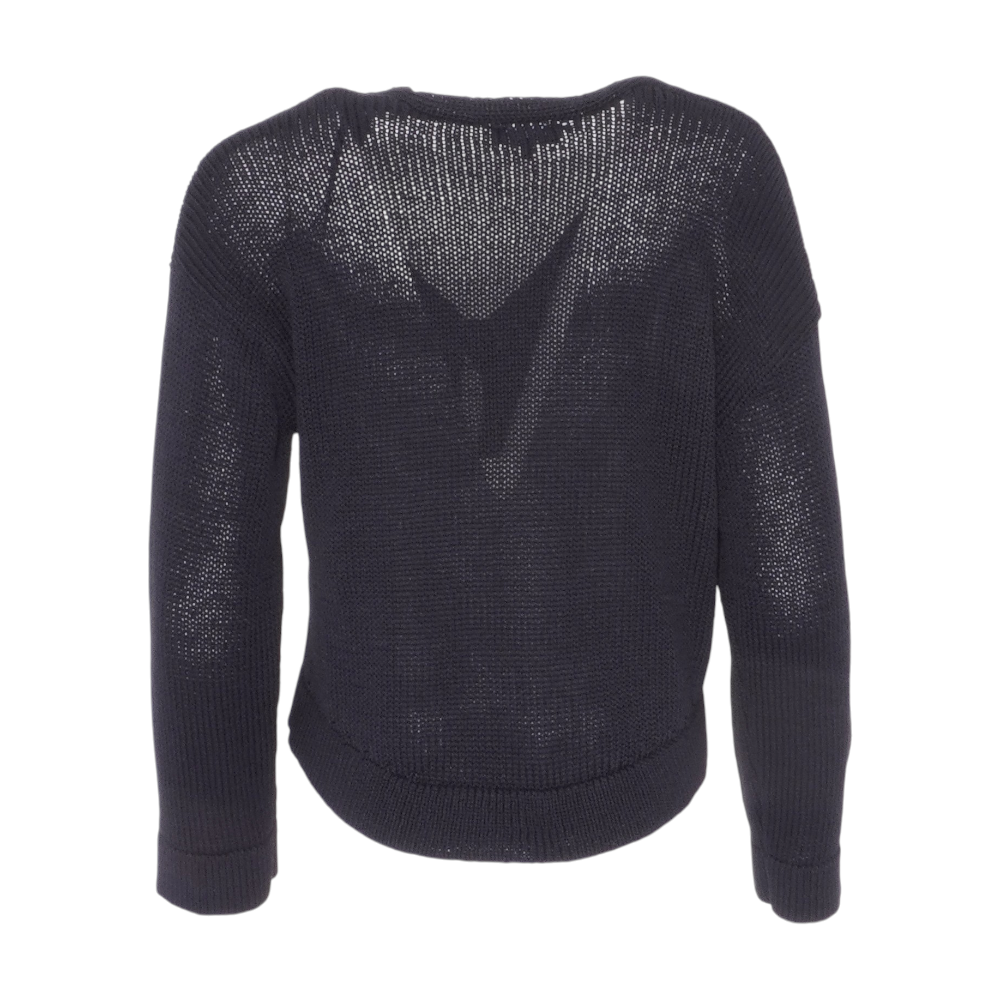 Black Cardigan Sweater