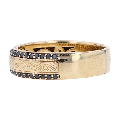 1/2 ctw 14K Yellow Gold Diamond Band