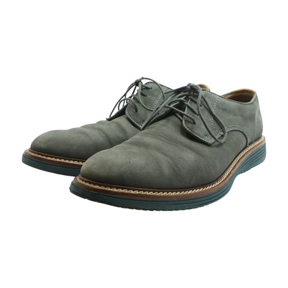 Gray Lace-Up Dress Shoes