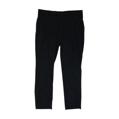 Black Solid Dress Pants