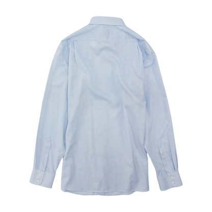 Blue Check Long Sleeve Button Down