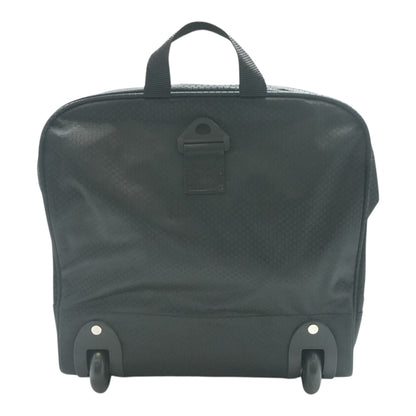 Black Collapsible Rolling Duffel Bag
