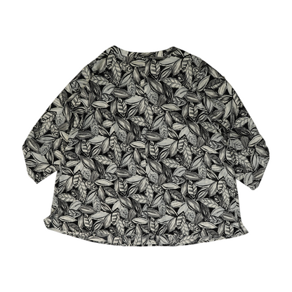 Black Plus Abstract Button Down