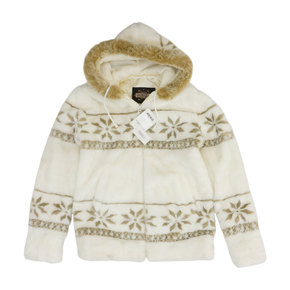 White Print Jacket