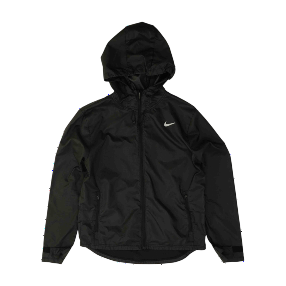 Black Solid Active Jacket