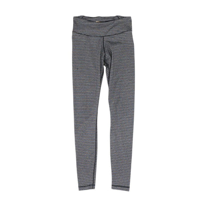 Black Striped Leggings