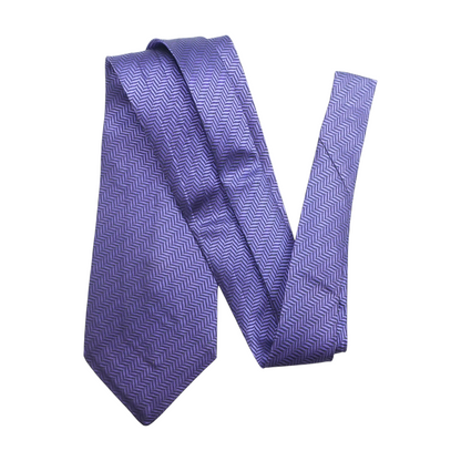 Purple Print Neck Tie