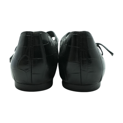Black Slip-On Flats