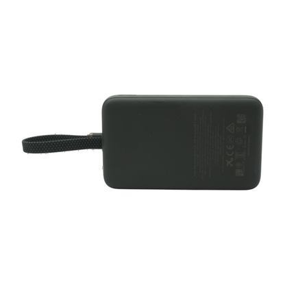 Zolo 10K 30W Power Bank With Built-in USB-C Cable
