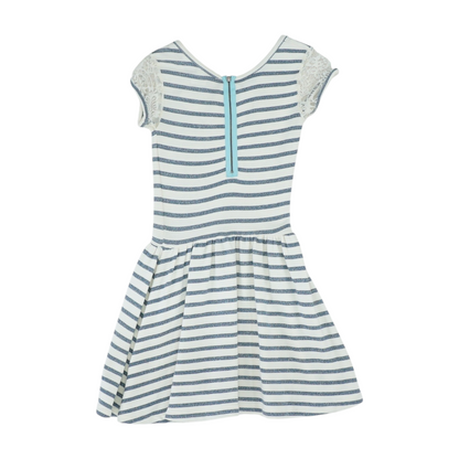 Blue Striped Dress