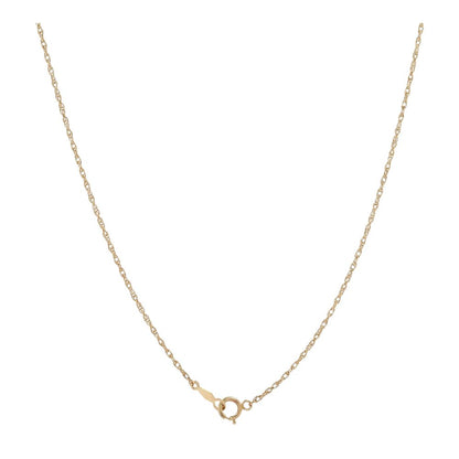 14K Gold Claddagh Pendant Necklace