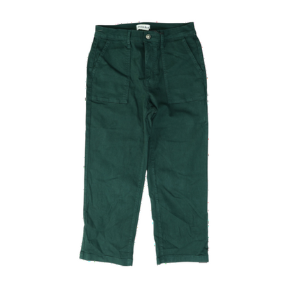 Green Straight Jeans