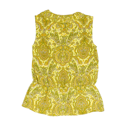 Green Paisley Blouse