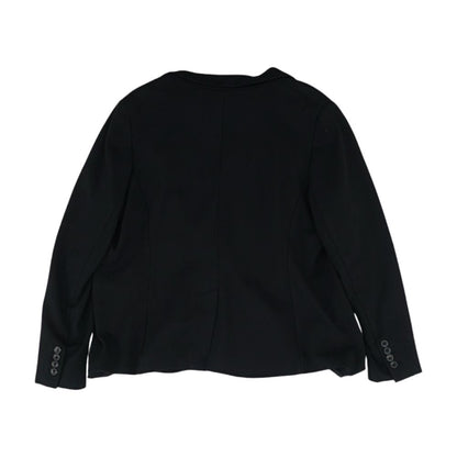 Black Solid Blazer