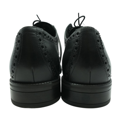 Black Lace-Up Dress Shoes