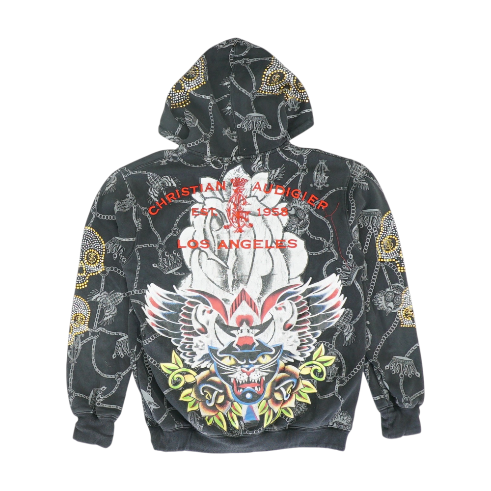 Black Print Jacket